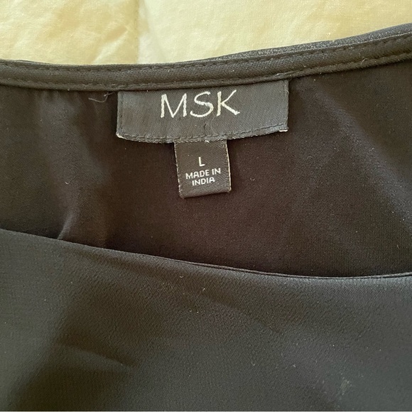 Stunning Sheer Black Overlay With Glittery Edge Size Large 🌟 - Picture 7 of 12